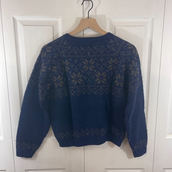 GAP Vintage Zip Up Wool Sweater - Picture 6 of 10